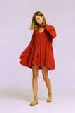 Rue Stiic WOMENS TUCSON DRESS CANYON RED, WOMENS DRESSES, RUE STIIC, Elwood 101