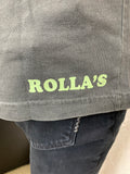 Rollas MENS MTV TIE DYE TEE - BLACK, MENS TEE SHIRTS, ROLLAS, Elwood 101