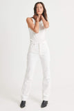 Rollas WOMENS CLASSIC STRAIGHT JEAN - VINTAGE WHITE, WOMENS DENIM, ROLLAS, Elwood 101