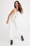 Rollas WOMENS CLASSIC STRAIGHT JEAN - VINTAGE WHITE, WOMENS DENIM, ROLLAS, Elwood 101