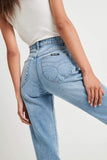 ROLLAS  Womens Classic Straight Jeans 90's Blue, WOMENS DENIM, ROLLAS, Elwood 101