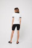 Rozalia Russian x Atoir WOMENS THE COLLAR TEE - WHITE/BLACK, WOMENS TEES & TANKS, APPAREL BY ROZALIA, Elwood 101