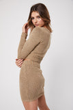 Rozalia Russian x Atoir WOMENS THE NIGHT CARDIGAN - GOLD, WOMENS KNITS & SWEATERS, APPAREL BY ROZALIA, Elwood 101