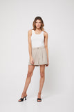 Rozalia Russian x Atoir WOMENS THE TAILORED SHORTS - BEIGE, WOMENS SHORTS, APPAREL BY ROZALIA, Elwood 101