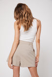 Rozalia Russian x Atoir WOMENS THE TAILORED SHORTS - BEIGE, WOMENS SHORTS, APPAREL BY ROZALIA, Elwood 101