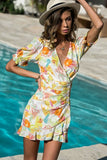 Runaway The Label WOMENS ZOLA MINI DRESS - CITRUS PRINT, WOMENS DRESSES, RUNAWAY, Elwood 101