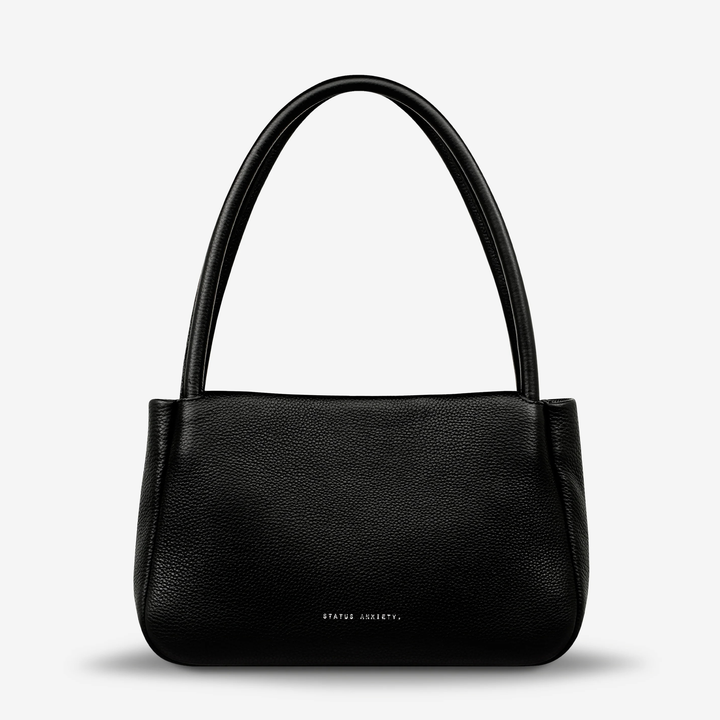 STATUS ANXIETY Womens Light Of Day Leather Bag - Black, WOMENS BAGS & CLUTCHES, STATUS ANXIETY, Elwood 101