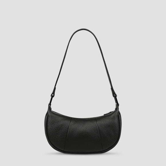 STATUS ANXIETY Womens Solus Leather Bag - Black, WOMENS BAGS & CLUTCHES, STATUS ANXIETY, Elwood 101