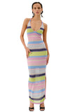 SUBOO Womens Zephyr Halter Maxi Dress - Multi, WOMENS DRESSES, SUBOO, Elwood 101