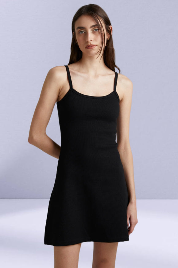 SUMMI SUMMI Womens A Line Dress - Black, WOMENS DRESSES, SUMMI SUMMI, Elwood 101