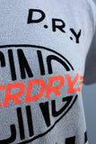 Superdry MENS CHECKERED TEE GRIT GREY, MENS TEE SHIRTS, SUPERDRY, Elwood 101