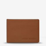 Status Anxiety MENS JONAH WALLET CAMEL LEATHER, MENS WALLETS, STATUS ANXIETY, Elwood 101