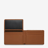 Status Anxiety MENS JONAH WALLET CAMEL LEATHER, MENS WALLETS, STATUS ANXIETY, Elwood 101