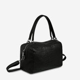 Status Anxiety WOMENS DON'T ASK LEATHER BAG - BLACK BUBBLE, WOMENS BAGS & CLUTCHES, STATUS ANXIETY, Elwood 101