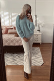 Sundays The Label WOMENS COZI KNIT - BABY BLUE, WOMENS KNITS & SWEATERS, SNDYS, Elwood 101
