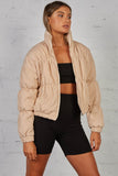 Sundays The Label WOMENS Kain Bomber Jacket Sand, WOMENS JACKETS & BLAZERS, SUNDAYS THE LABEL, Elwood 101