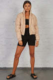 Sundays The Label WOMENS Kain Bomber Jacket Sand, WOMENS JACKETS & BLAZERS, SUNDAYS THE LABEL, Elwood 101