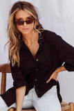 Sundays The Label WOMENS LEOPOLD OVERSIZED SHIRT 2.0 -BLACK, WOMENS TOPS & SHIRTS, SNDYS, Elwood 101