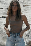 Sundays The Label WOMENS YVETTE BODYSUIT - TAN, WOMENS BODYSUITS, SNDYS, Elwood 101