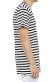 The People Vs MENS 1CM STRIPE TEE BLACK & WHITE, MENS TEE SHIRTS, THE PEOPLE VS, Elwood 101