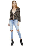 The People Vs WOMENS MARCELLO TIE TOP JAGUAR, WOMENS TOPS & SHIRTS, THE PEOPLE VS, Elwood 101