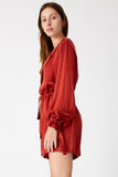 Third Form WOMENS INTRIGUE TIED PLAYSUIT SCARLET, WOMENS PLAYSUITS & ROMPERS, THIRD FORM, Elwood 101