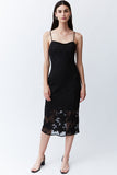 Third Form WOMENS MOON FLOWER SLIP DRESS BLACK, WOMENS DRESSES, THIRD FORM, Elwood 101