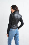 Dea The Label WOMENS GWENYTH LEATHER JACKET - BLACK, WOMENS JACKETS & BLAZERS, DEA THE LABEL, Elwood 101