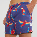 Skwosh Club MENS POLLY WANNA CRACKER SWIM SHORTS, MENS SHORTS, SKWOSH CLUB, Elwood 101