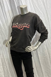 Wrangler Womens Paper Walls Sweat - Worn Black, WOMENS KNITS & SWEATERS, WRANGLER, Elwood 101