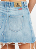 Wrangler Womens Repair Denim Mini  Skirt - Never Never, WOMENS SKIRTS, WRANGLER, Elwood 101