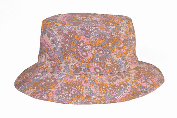 Fallen Broken Street THE FLIPSIDE BUCKET HAT - PAISLEY, UNISEX HATS, FALLEN BROKEN STREET, Elwood 101