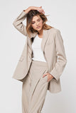 Rozalia Russian x Atoir WOMENS THE BLAZER - BEIGE, WOMENS JACKETS & BLAZERS, APPAREL BY ROZALIA, Elwood 101