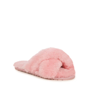 Emu Australia WOMENS MAYBERRY SHEEPSKIN SLIPPERS - BABY PINK, WOMENS SHOES, EMU AUSTRALIA, Elwood 101