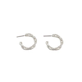 Jolie & Deen WOMENS LUCY CHAIN HOOPS EARRINGS - SILVER...FREE POSTAGE Details Below, WOMENS JEWELLERY, JOLIE & DEEN, Elwood 101