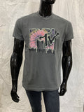 Rollas MENS MTV TIE DYE TEE - BLACK, MENS TEE SHIRTS, ROLLAS, Elwood 101
