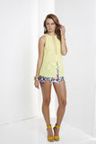 MINISTRY OF STYLE Womens Angular Tank - Lemon, WOMENS TOPS & SHIRTS, MINISTRY OF STYLE, Elwood 101