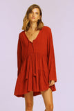 Rue Stiic WOMENS TUCSON DRESS CANYON RED, WOMENS DRESSES, RUE STIIC, Elwood 101