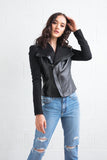 Dea The Label WOMENS GWENYTH LEATHER JACKET - BLACK, WOMENS JACKETS & BLAZERS, DEA THE LABEL, Elwood 101