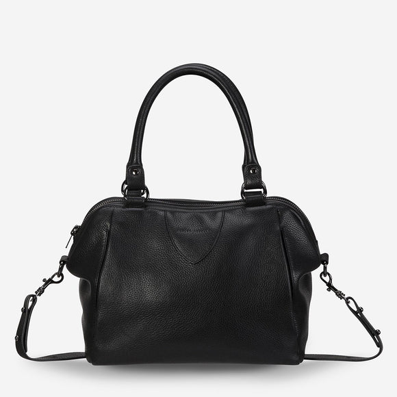 Status Anxiety WOMENS FORCE OF BEING LEATHER BAG - BLACK, WOMENS BAGS & CLUTCHES, STATUS ANXIETY, Elwood 101