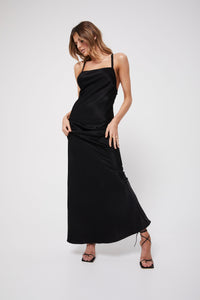 Rozalia Russian x Atoir WOMENS THE SLIP DRESS - BLACK, WOMENS DRESSES, APPAREL BY ROZALIA, Elwood 101